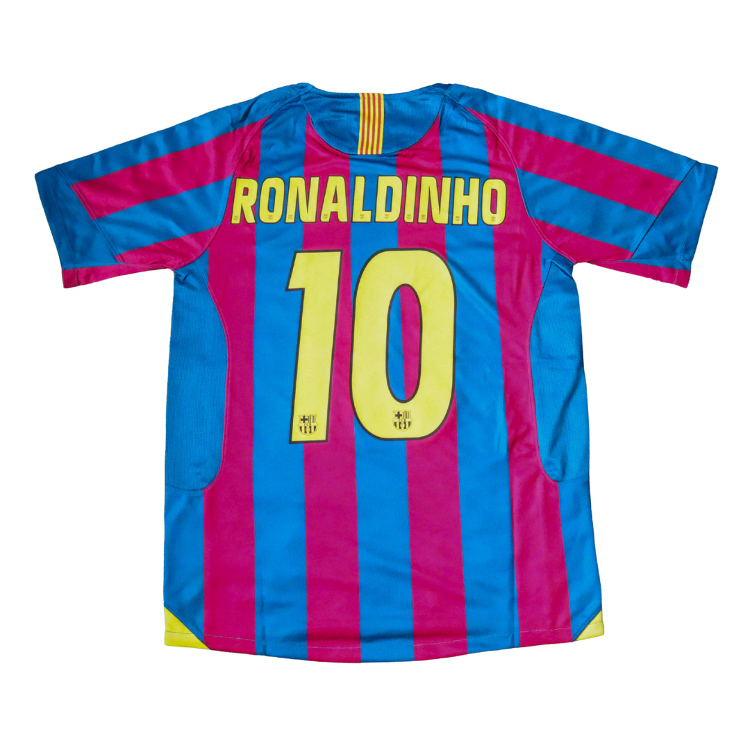 Ronaldinho barcelona jersey 2005 online