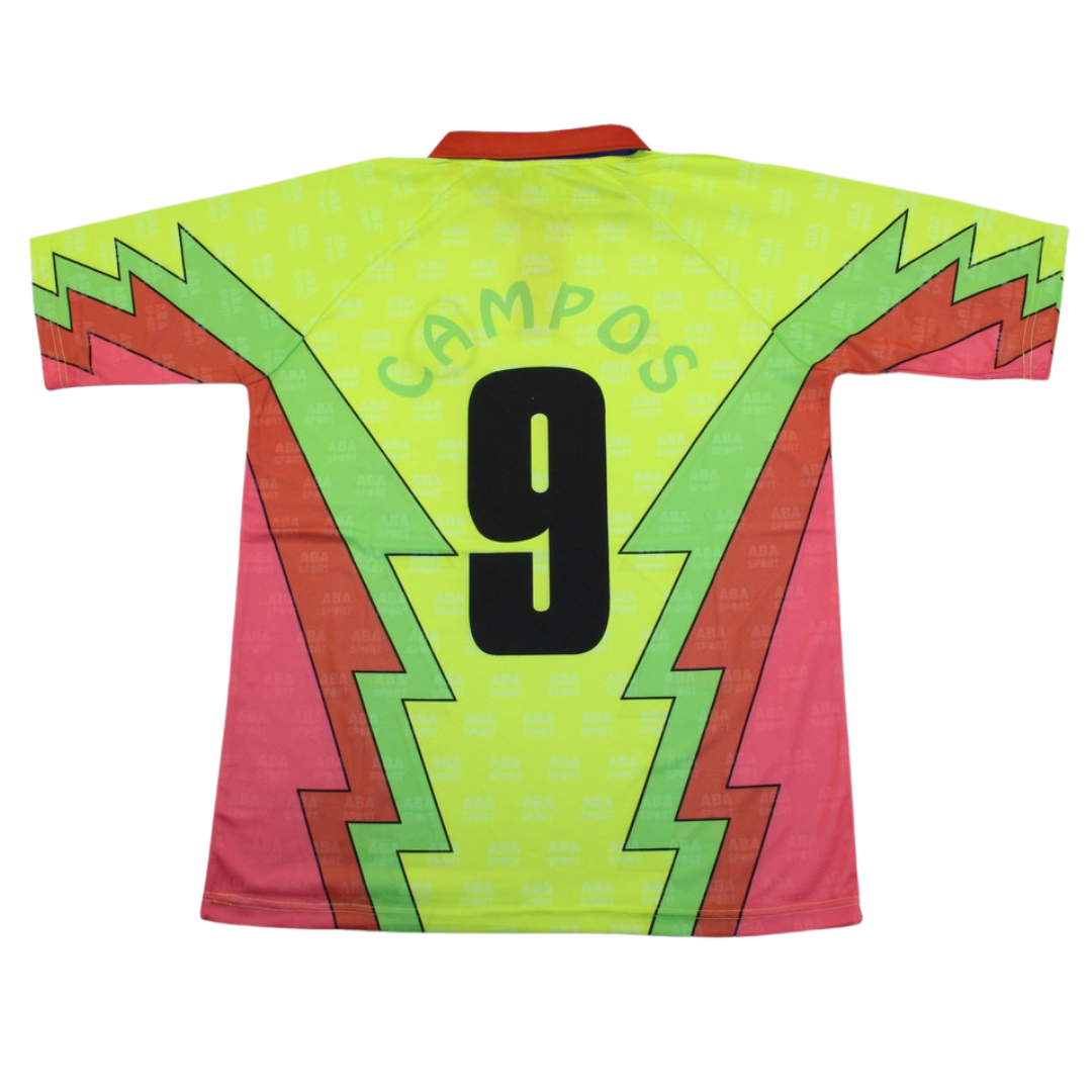 Jorge Campos 1995 Mexico Goalkeeper - Home