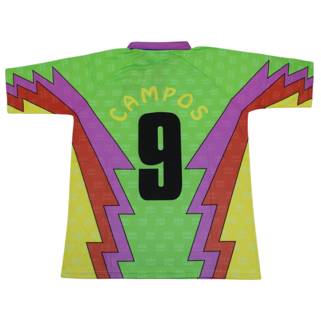 Jorge Campos 1995 Mexico Goalkeeper - Away