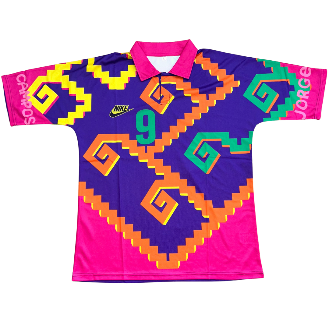 Jorge Campos 1995 Mexico Away GK