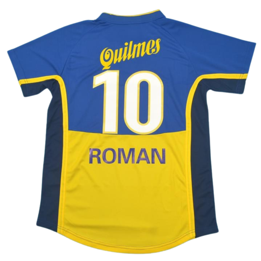 Boca Juniors 2001/02 Home - Blue & Yellow