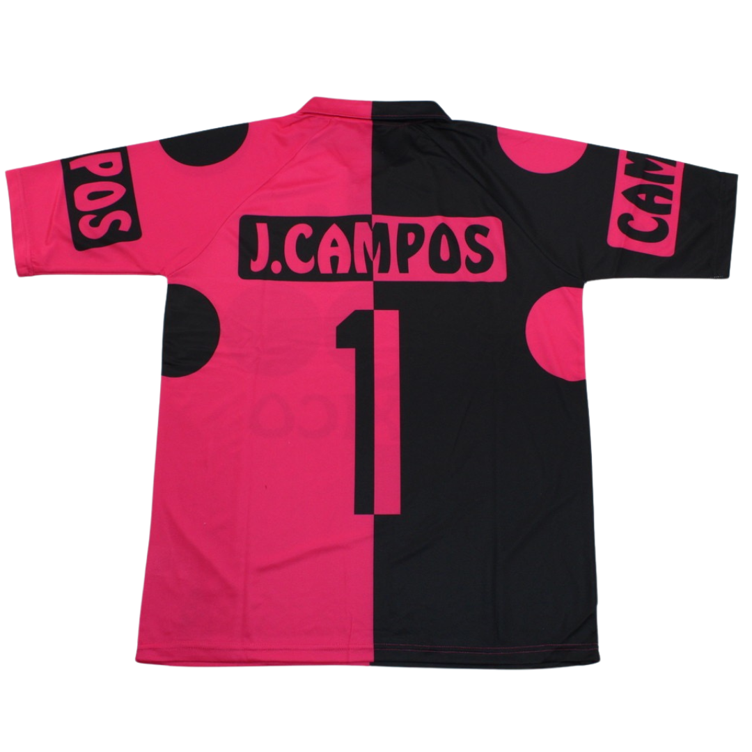 Jorge Campos 1998 Mexico Goalkeeper Pink & Black