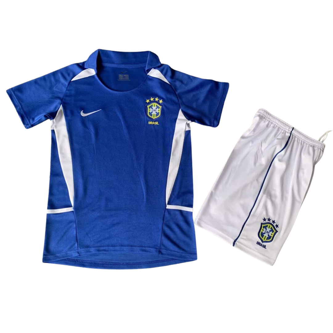 Kids Brazil 2002 Away Kit