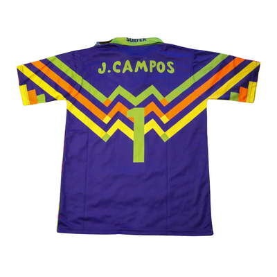 Jorge Campos 1994/96 Mexico Surfer - Yellow & Blue