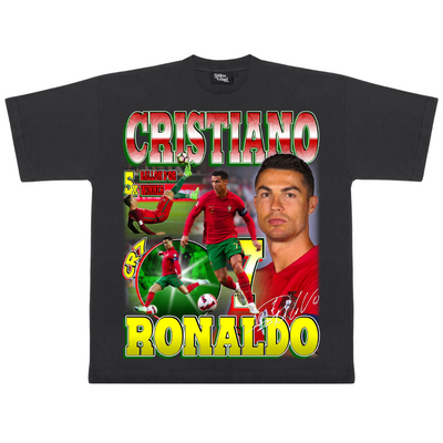 Cristiano Ronaldo retro t shirt