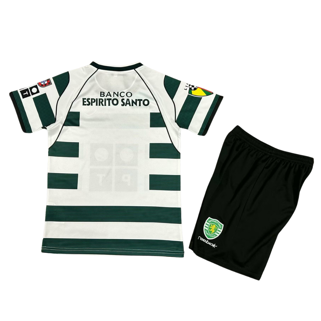 Kids Sporting Lisbon 2001/02 Home Kit