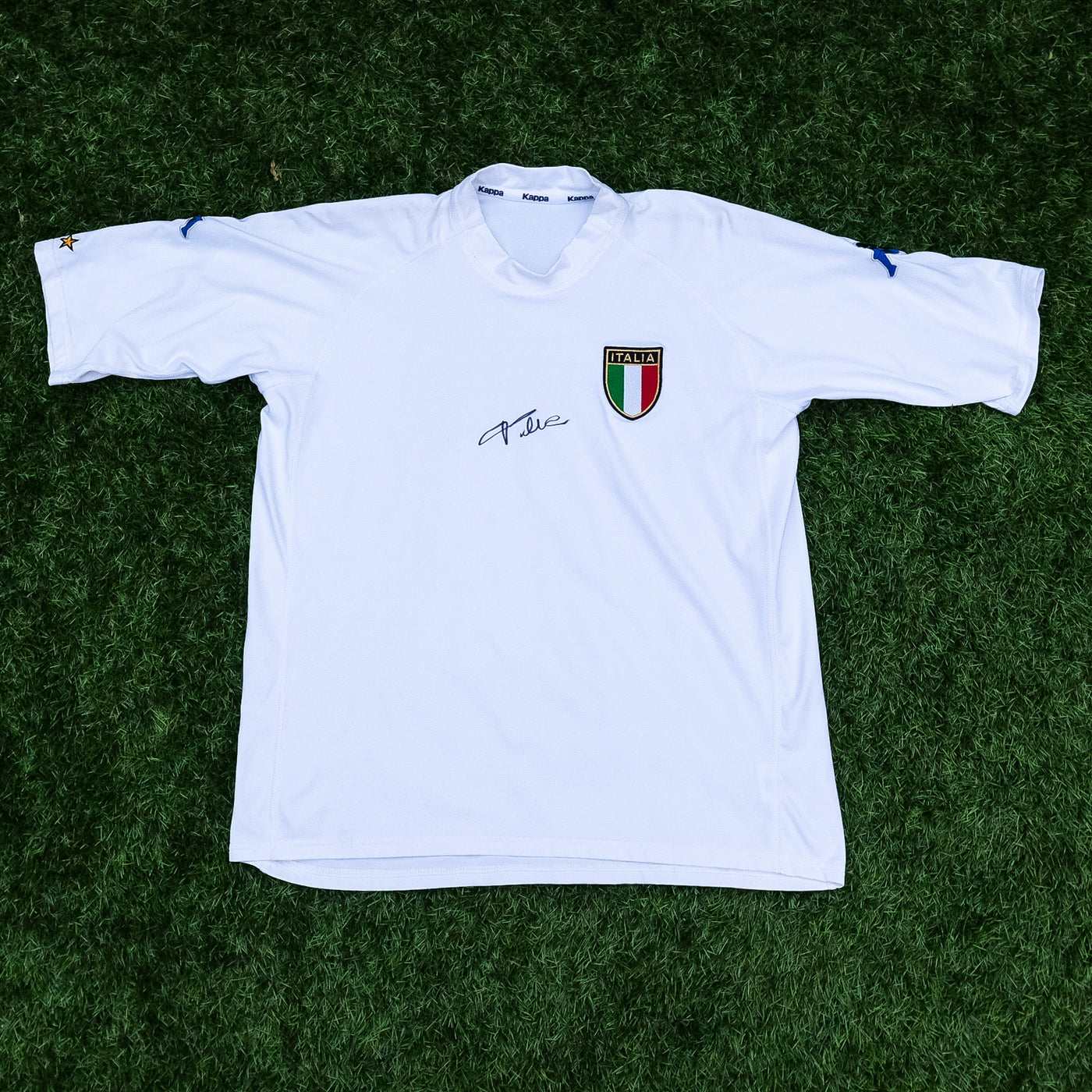 Signed Paolo Maldini Italy 2002 Away