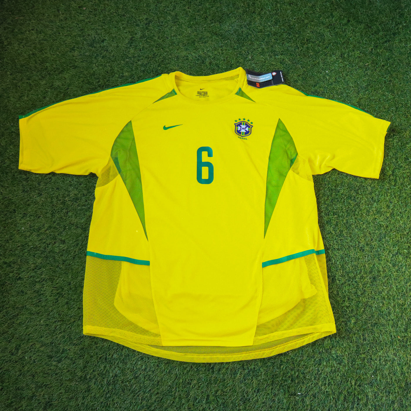 Signed Roberto Carlos Brazil 2002 Home